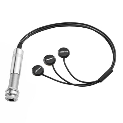 AMUMU BOUNTIFULâ„¢ Acoustic Guitar Contact Microphone Pickup System